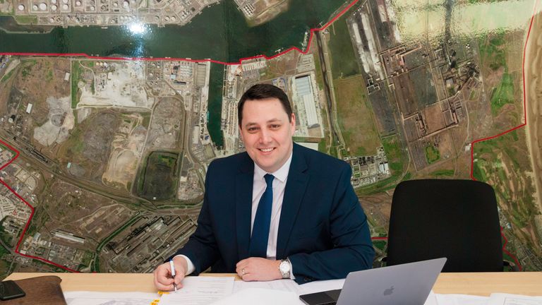 Benn Houchen ist der Tory-Bürgermeister von Tees Valley.